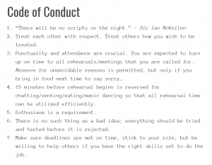 Our Code of Conduct